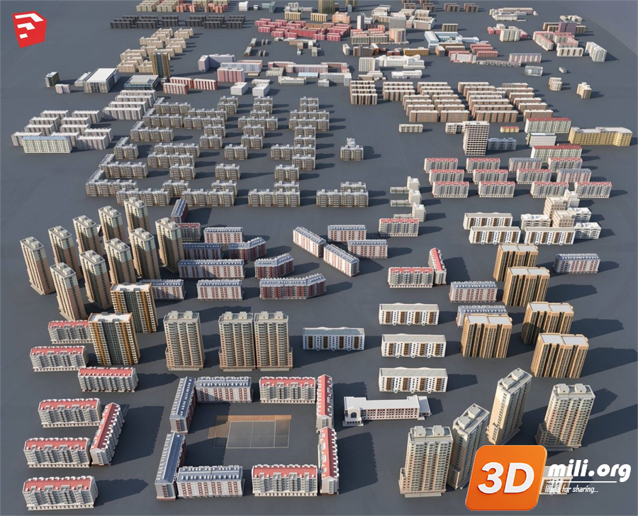 Environment element Skp Files 